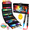 120 Colors, variant on 48 Colors Acrylic Paint Markers, Dual Tip with Fine Tip and Brush Tip Pens for Stone, Wood, Calligraphy, Canvas, Ceramic, Metal, Glass, Rock Painting, DIY Crafts Art Supplies Kit