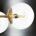 thumbnail image 5 of Luxury Minimalist Chandelier, Brushed Bronze, UHP4448, 5 of 5