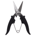 thumbnail image 4 of Zenport Z101 Lightweight, All Purpose Shears, Single Serrated Blade, 2 Inch Stainless Steel Blades, Black, 4 of 7