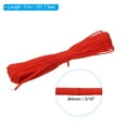 thumbnail image 2 of Uxcell 100 Feet 7-Strand Core Paracord 3/16 Inch 550 Paracord Nylon Cord Lanyard Red (4mmx31m), 2 of 5