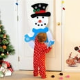 thumbnail image 6 of DIY Felt Snowman Kit, 39.4x19.7in Christmas Craft for Kids, Family Fun Wall Decor Game, Holiday Decoration, 6 of 10