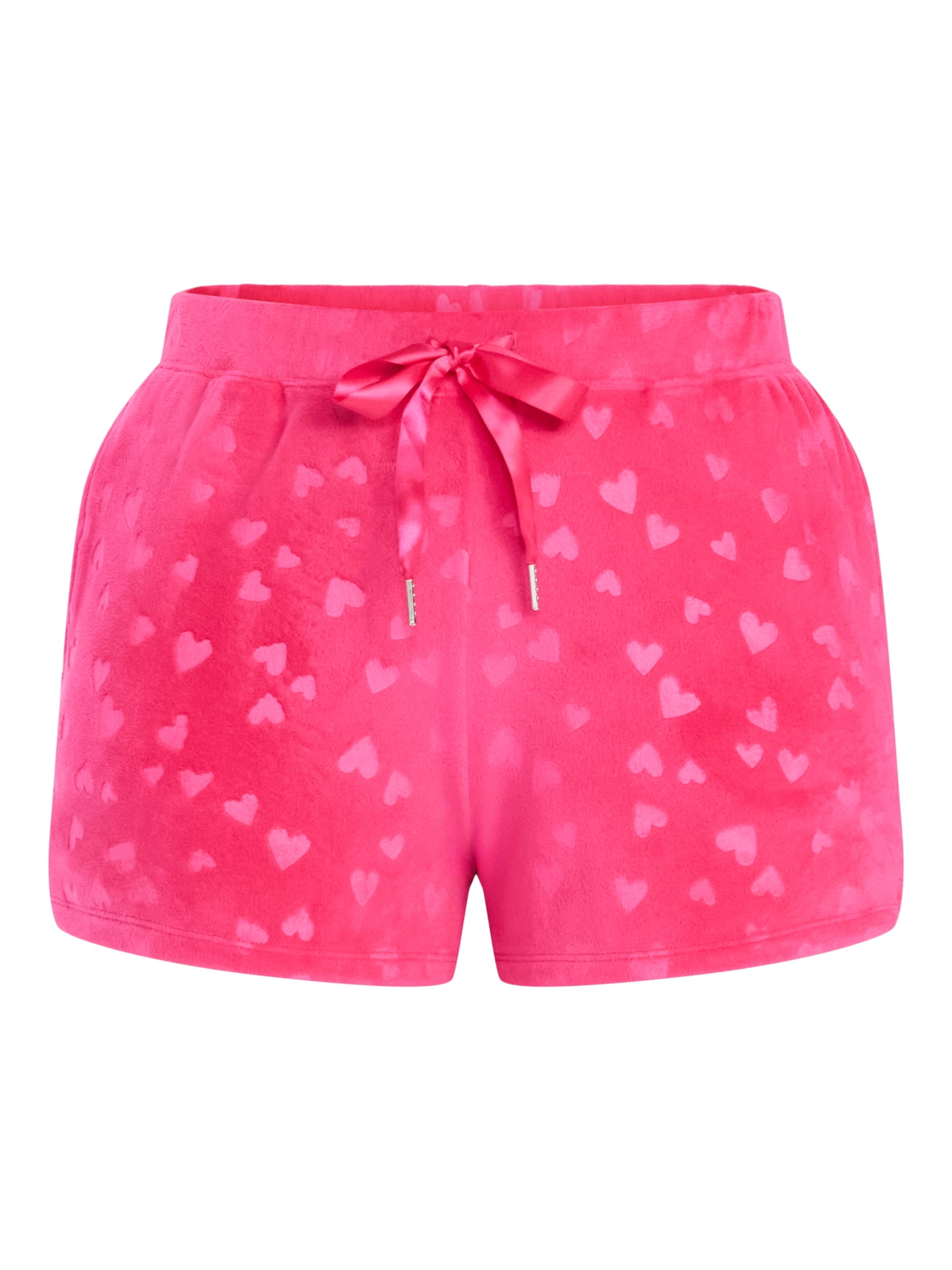 Valentine's Day Women's Sleep Shorts from Way to Celebrate, 2-Pack, Sizes XS-3X