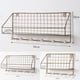 thumbnail image 5 of XWQ Rack de almacenamiento Rack de gran capacidad Versátil Hierro elegante Montado en la pared Estante de libros Suministros para el hogar XWQ 715087903, 5 of 6