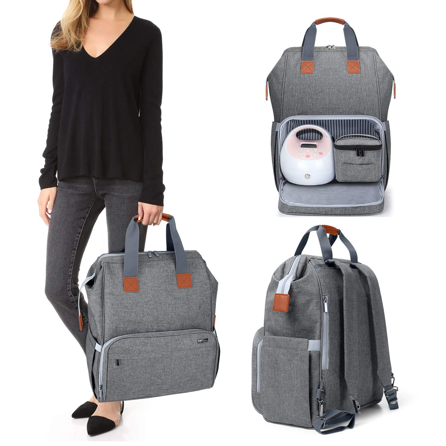 Plannu Breast Pump Bag with 