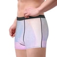 thumbnail image 3 of Kdxio Men's Boxer Briefs with Rainbow Unicorn Party Print - Comfortable and Breathable Underwear for Everyday Wear, 3 of 7