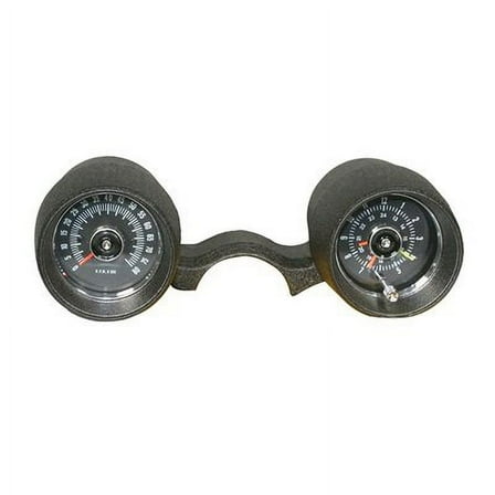 Scott Drake C6ZZ-10B960TBK 1966 Rally Pac 6-Cylinder 6000RPM Black