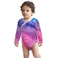 thumbnail image 2 of Xecao Rainbow Glitter Cute Print Baby unisex-baby Cotton Long-sleeve Bodysuits-2 Years, 2 of 6
