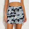 thumbnail image 2 of IROINNID Women's Skirt Fashion Casual Mesh Skirt Skirt Short Empire Waist Mini Print Skirt, 2 of 9