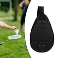 thumbnail image 3 of Tennis Racket Shoulder Bag Outdoors Sports Accessories Storage Water Pocket Mesh Organizer Black, 3 of 9