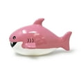 thumbnail image 4 of Isaac Jacobs Pink Ceramic Shark Money Bank, Fish Piggy Bank, 4 of 6