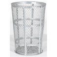 thumbnail image 1 of Vestil Manufacturing TR-MXR-48-GN 48 gal Ronde Métal Déployé Réceptif Poubelles - Galvanisé, 1 of 1