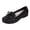 Black, variant on Women Rain Shoes Low Top Short Tube Rubber Rain Boots Non Slip Waterproof Shoes For Daily Use ,Us Size:8