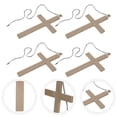 thumbnail image 3 of Shisuyan Photography Background Cross Pendant Chocolate Plastic 4Pcs 9.3X5.2X0.4In, 3 of 8