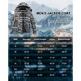 thumbnail image 6 of Tyhengta Men's Winter Skiing Jackets Water Resistant Fleece Coats Insulated Thermal Snowboard Jacket Parka Raincoat with Hood Camouflage army green S, 6 of 6