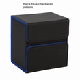 thumbnail image 2 of Caja de Almacenamiento Portátil de Juegos de Mesa, Protector de Tarjeta, Caja de Almacenamiento de Gran Capacidad Negro + Azul, 2 of 5
