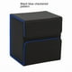thumbnail image 2 of Caja de Almacenamiento Portátil de Juegos de Mesa, Protector de Tarjeta, Caja de Almacenamiento de Gran Capacidad Negro + Azul, 2 of 5