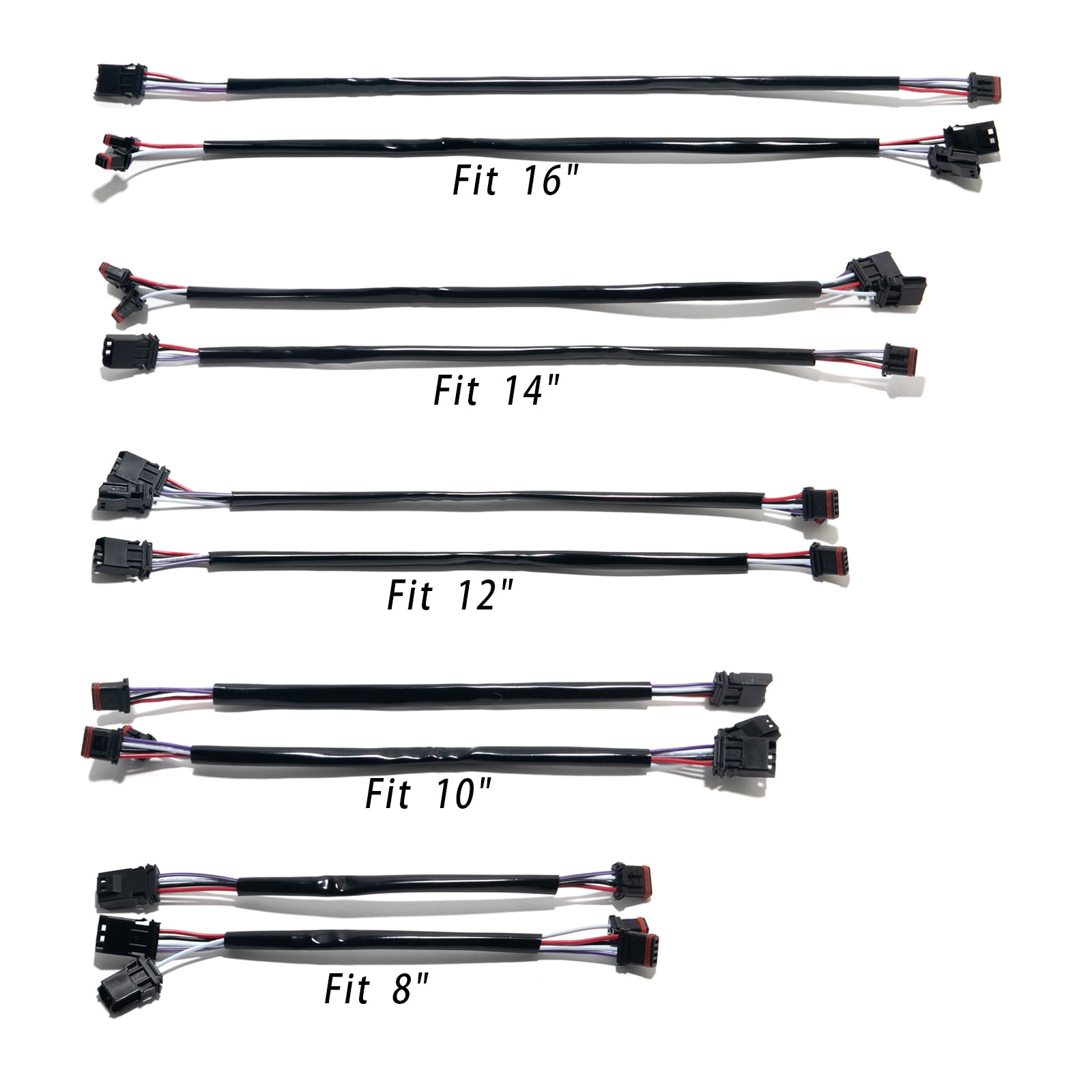 8"16" Handlebar Switch Wiring Extension Kit for Harley Softail Dyna