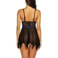 thumbnail image 5 of Sleepwear for Women Tank Nightgown Chemise Racerback Sleeveless Sleep Dress, 5 of 7