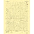 thumbnail image 2 of USGS 12x14 Gold Ornate Wood Framed with Double Matting Museum Art Print Titled - Beuck Draw Colorado Quad- USGS 1970, 2 of 4