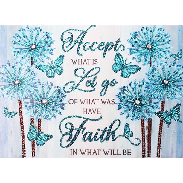 Parte Forma especial Kit de pintura de diamantes de imitación DIY 5D Resina Carta Flor Imagen FLhrweasw Nuevo