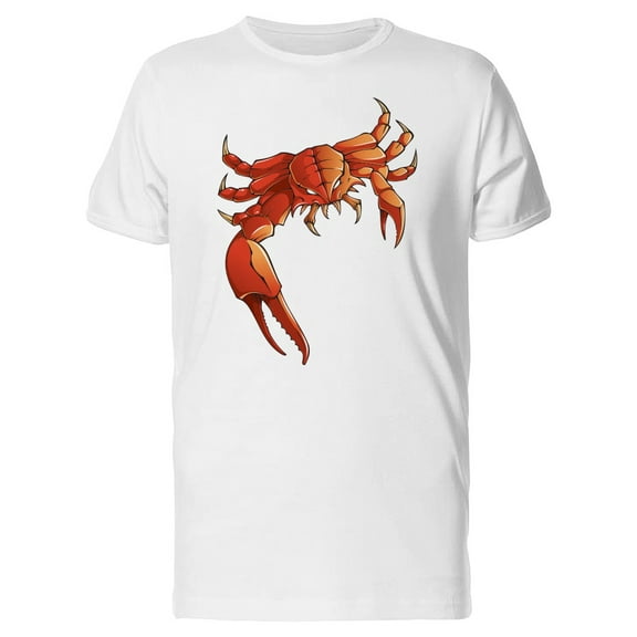 Demonic Crab With Huge Claw T-Shirt Men -Image by Shutterstock, Male Medium