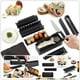 thumbnail image 4 of 10pcs moldes de sushi para el hogar de sushi kit de plástico de plástico de sushi moldes de sushi fabricantes de arroz moldes, 4 of 4