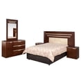 thumbnail image 1 of Recamara Kessa Muebles  King Size Merida Café, 1 of 1