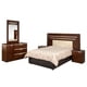thumbnail image 1 of Recamara Kessa Muebles  King Size Merida Café, 1 of 1