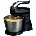 thumbnail image 1 of 5-Speed 200 Watt Stand Mixer Stainless Steel Bowl, Black, 1 of 1