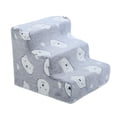 thumbnail image 1 of Escaleras para perros, escalones para perros, escaleras para mascotas, escalones para mascotas para sofá de interior, camas altas, perros mayores y Pequeños 3 pasos, 1 of 8