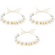 thumbnail image 1 of KAIYANG piezas de diadema ajustable con diseño de girasol y margaritas, color blanco, 1 of 5