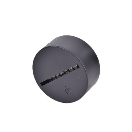 

USB Cable Touch Lamp Bases For 3D LED Night Light 7 Color Light Base Lamp Holder