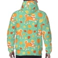 thumbnail image 7 of Lsque Cute Shiba And Pumpkins Pattern Casual Men's Hoodie,Hooded Sweatshirt with Kangaroo Pocket,Pullover Hoodie-Medium, 7 of 7