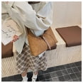 thumbnail image 2 of Sunyeur Womens Vintage Faux Suede Shoulder Bag, Trendy Dumpling Crossbody Handbag Hobo Bag Commuter Satchels, 2 of 8