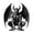#1, variant on Xuyuer Crouching Gargoyle Resin Figurine, Gothic Demon Statue For Halloween Tabletop Mantel Decor, Spooky Dark Home Accent Gift