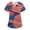 Hot Pink #50, variant on Womens 250th Anniversary Usa Scrubs 1776 2026 V Neck Scrub Tops Patriotic Short Sleeve Usa Flag Workwear Graphic Shirts with Pockets Navy L