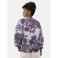 thumbnail image 3 of No Boundaries Embellished Sweatshirt with Long Sleeves, Women's, 3 of 7