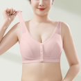 thumbnail image 5 of MEICHEN Thin Front Closure Bra for Older Wireless Anti Sagging Underwear Seamless Bralettes Summer Fall Essentials Fashion Clothing, 5 of 8