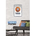 thumbnail image 2 of NBA Philadelphia 76ers - Drip Ball Wall Poster, 14.725" x 22.375", Framed, 2 of 3