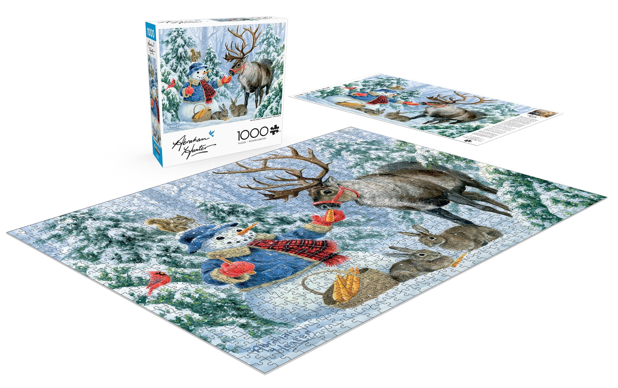 Buffalo Games Christmas Friends II 1000-Piece Interlocking Jigsaw Puzzle