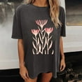 thumbnail image 6 of White Blouse for Women Dressy Plus Size Red Shirts for Women Trendy Summer Clothes for Mature Women 2025 Vacation, 6 of 7