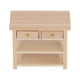 thumbnail image 2 of Gabinete de Baño ANGGREK Muebles de Casa de Muñecas Madera de Abedul 1/12, 2 of 7