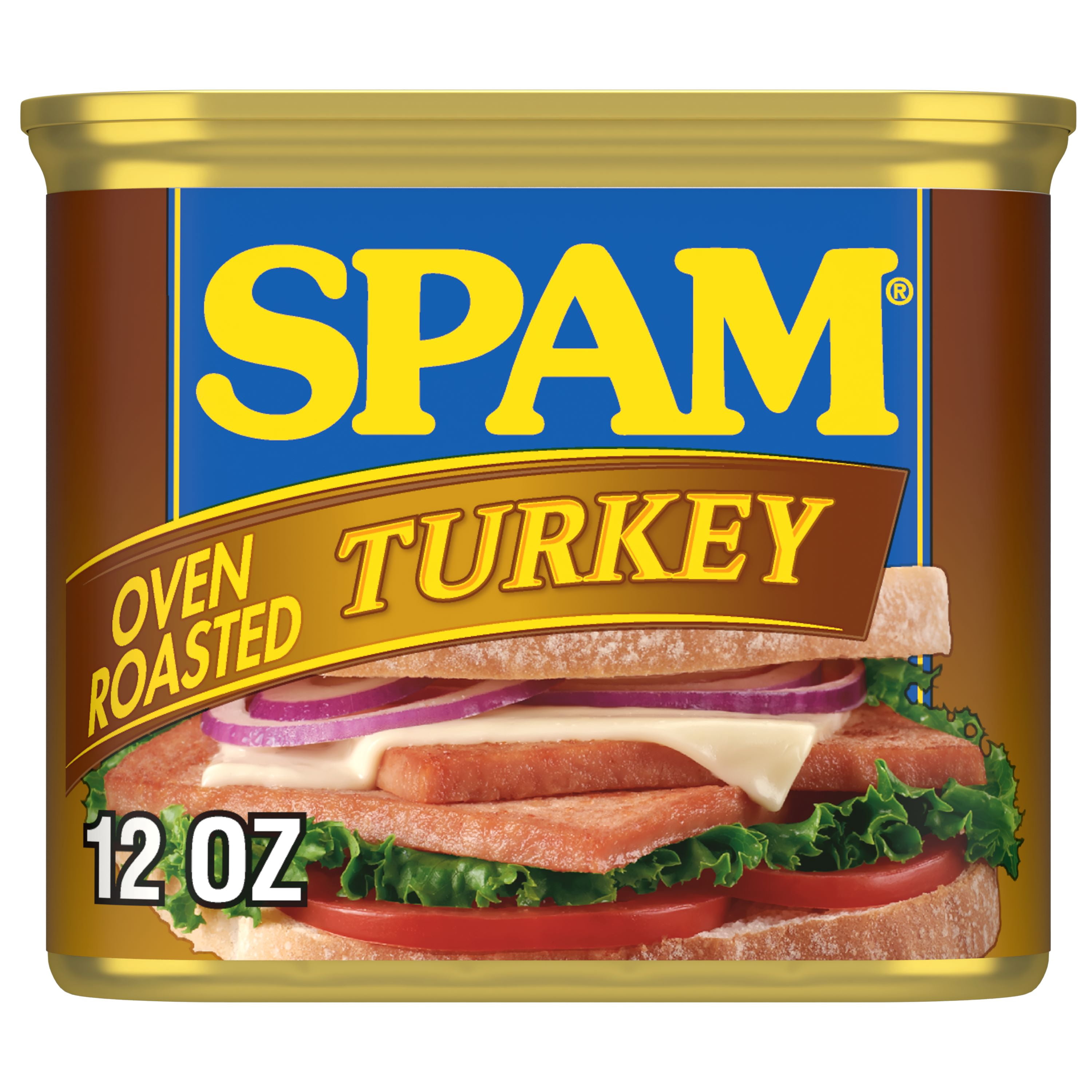 (3 pack) SPAM Oven Roasted Turkey, 12 oz Can