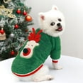 thumbnail image 4 of Ropa del gato del animal doméstico de Papá Noel de la Navidad del gato, traje de la ropa de la Navidad, 4 of 5