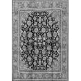 thumbnail image 1 of Ahgly Company Indoor Rectangle Persian Gray Traditional Area Rugs, 7' x 9', 1 of 1
