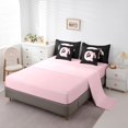 thumbnail image 3 of Erosebridal Monogrammed Q Bedding Queen Size, Initial Letter Bedding Sets Queen Size, Pink Bow Reversible Bed Set, Super Cozy Bedroom Decor, 7 Pieces, 3 of 6