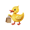 thumbnail image 6 of cartoon Duck Stickers Stickers, Waterproof Duck Stickers Sticker for Water Bottle Laptop Phone Cases Planner Skateboard Luggage Helmet Party Favor Decor, Ideal for Adults Teens Teacher Rewards, 6 of 9