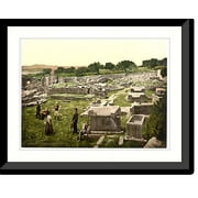 Historic Framed Print, Salona basilica Dalmatia Austro-Hungary, 17-7/8" x 21-7/8"
