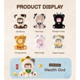 thumbnail image 2 of Rolife Nanci Blind Box Plush Cat Afternoon Tea Series, 1PC Random Cute Design Plush Toy, Creative Collectible Toys for Birthday/Christmas Holiday, 2 of 9