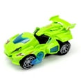 thumbnail image 2 of Coche de dinosaurio eléctrico de deformación NikouMX azul, 2 of 8